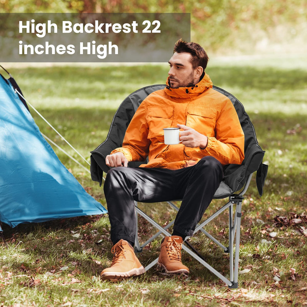 WILDROOTS garden-ready chair ideal for backyard lounging and gatherings.