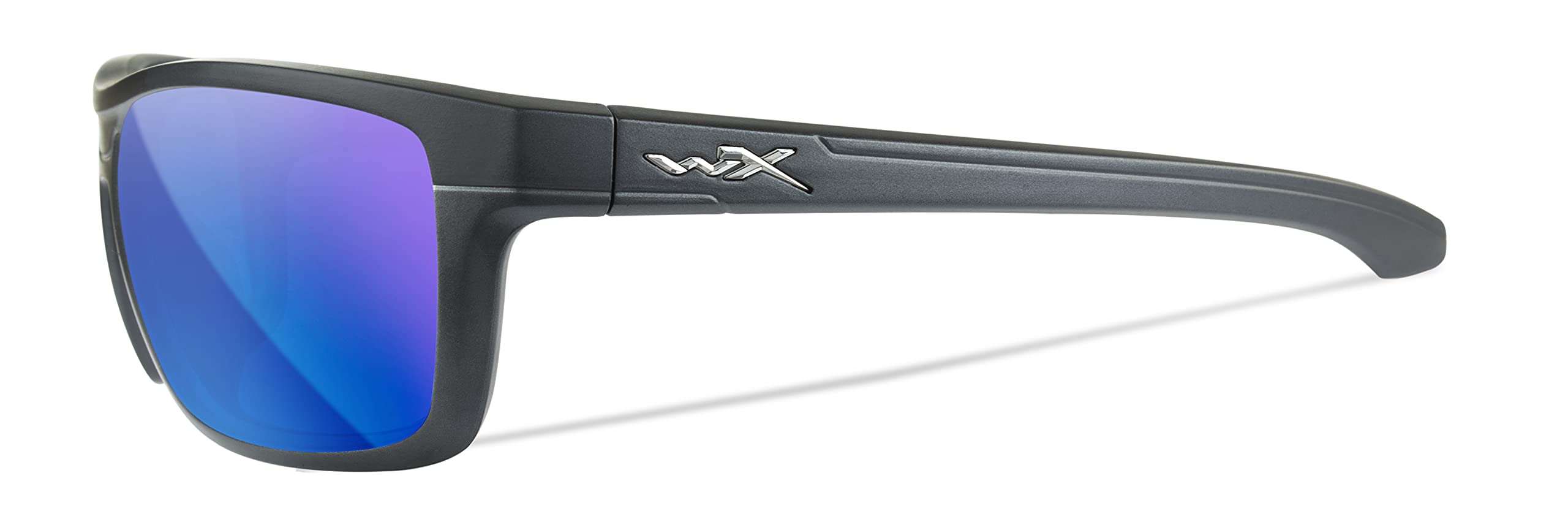 Wiley X Kingpin spring hinges provide secure, comfortable fit during movement