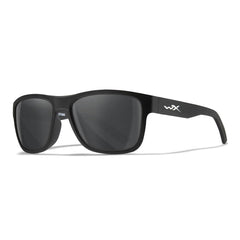 Wiley X Ovation front view with matte black frame for all-day sun protection.