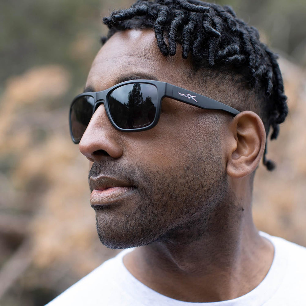 Wiley X Ovation prescription-ready feature supports customized lenses.