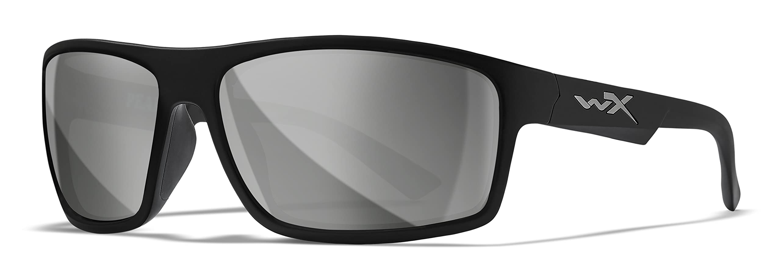 Wiley X Peak sunglasses with matte black frames for all-day comfort and eye protection.