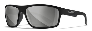 Wiley X Peak sunglasses with matte black frames for all-day comfort and eye protection.