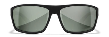 Wiley X Peak sunglasses side profile highlighting lightweight, secure fit for active wear.