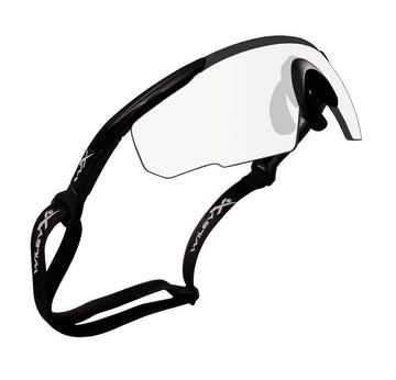 Wiley X Saber Advanced foam insert around lens area for sealed, debris-free viewing