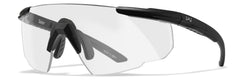 Wiley X Saber Advanced frame in matte black showing lightweight design for all-day comfort