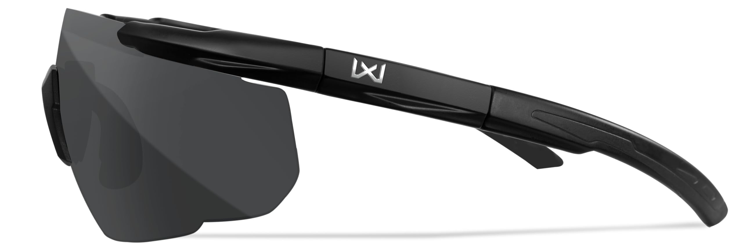 Wiley X Saber Advanced close-up on adjustable nose piece for comfort