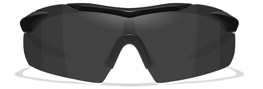 Wiley X Vapor smoke grey lens shield reduces glare in bright sun