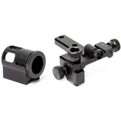 Williams Western Precision FP rear peep sight with micrometer adjustments for precise windage control.