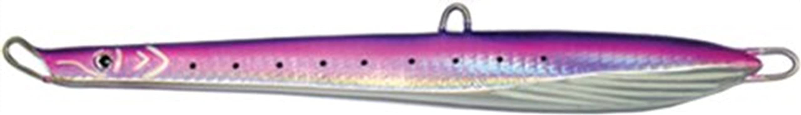 Williamson Abyss Speed Jig 7-inch purple for fast deep-water jigging.