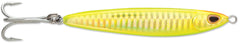 Williamson Gomame Jig 25 Silver Chartreuse close-up for enhanced visibility and jigging