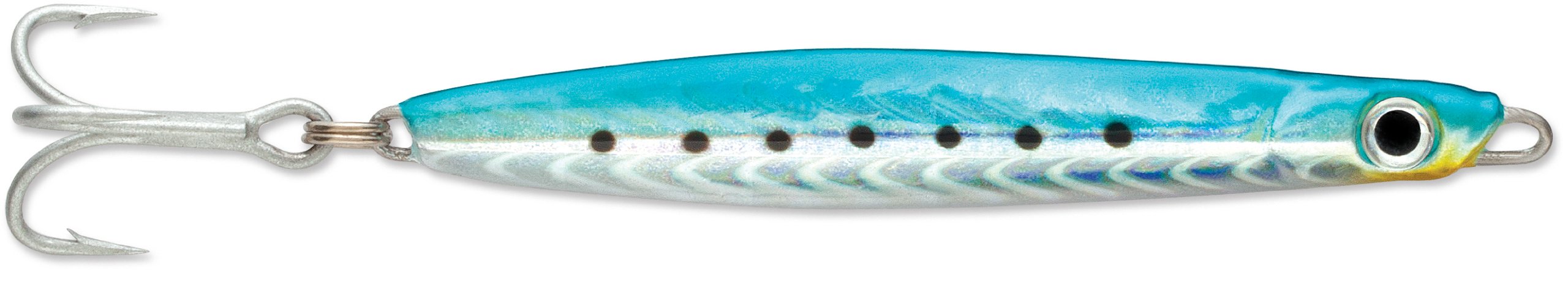 Williamson Gomoku Jig 60 Blue Sardine ready for jigging, offering precise lure action for steady bites.