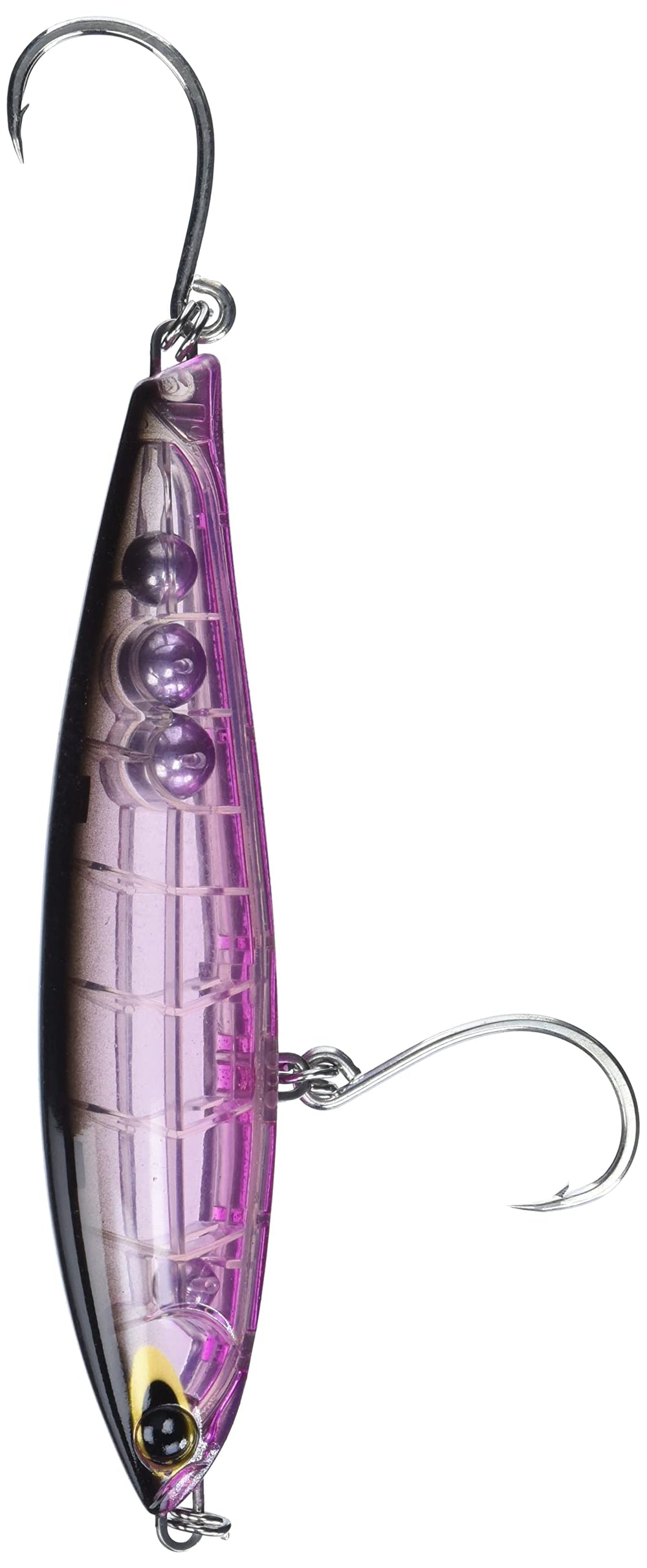 Williamson Surface Pro 180 Black Purple Phantom side view lure for tackle box organization.