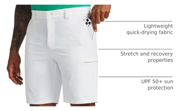 Willit cargo zip pockets emphasize secure must-haves on course.