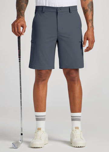 Willit men's golf shorts pocket layout emphasizing secure cargo and easy access