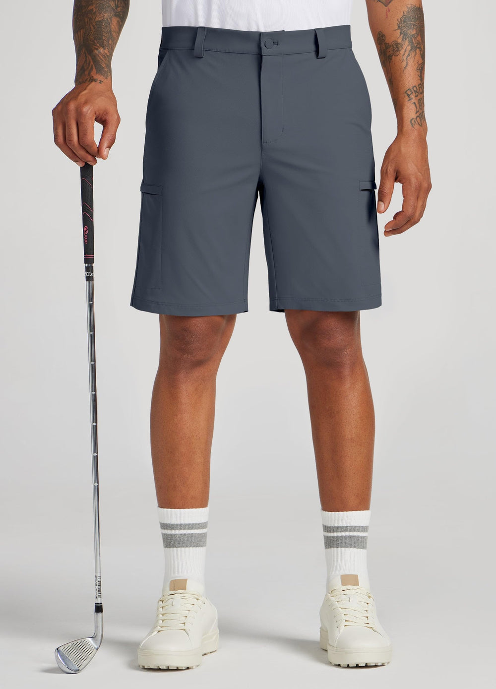 Willit men's golf shorts pocket layout emphasizing secure cargo and easy access
