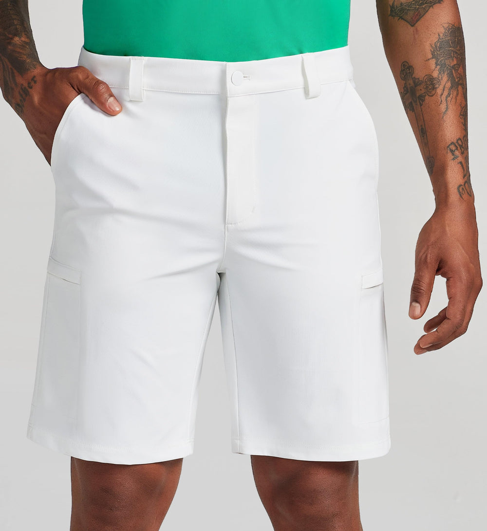 Willit flat-front close-up presents sleek, professional look.