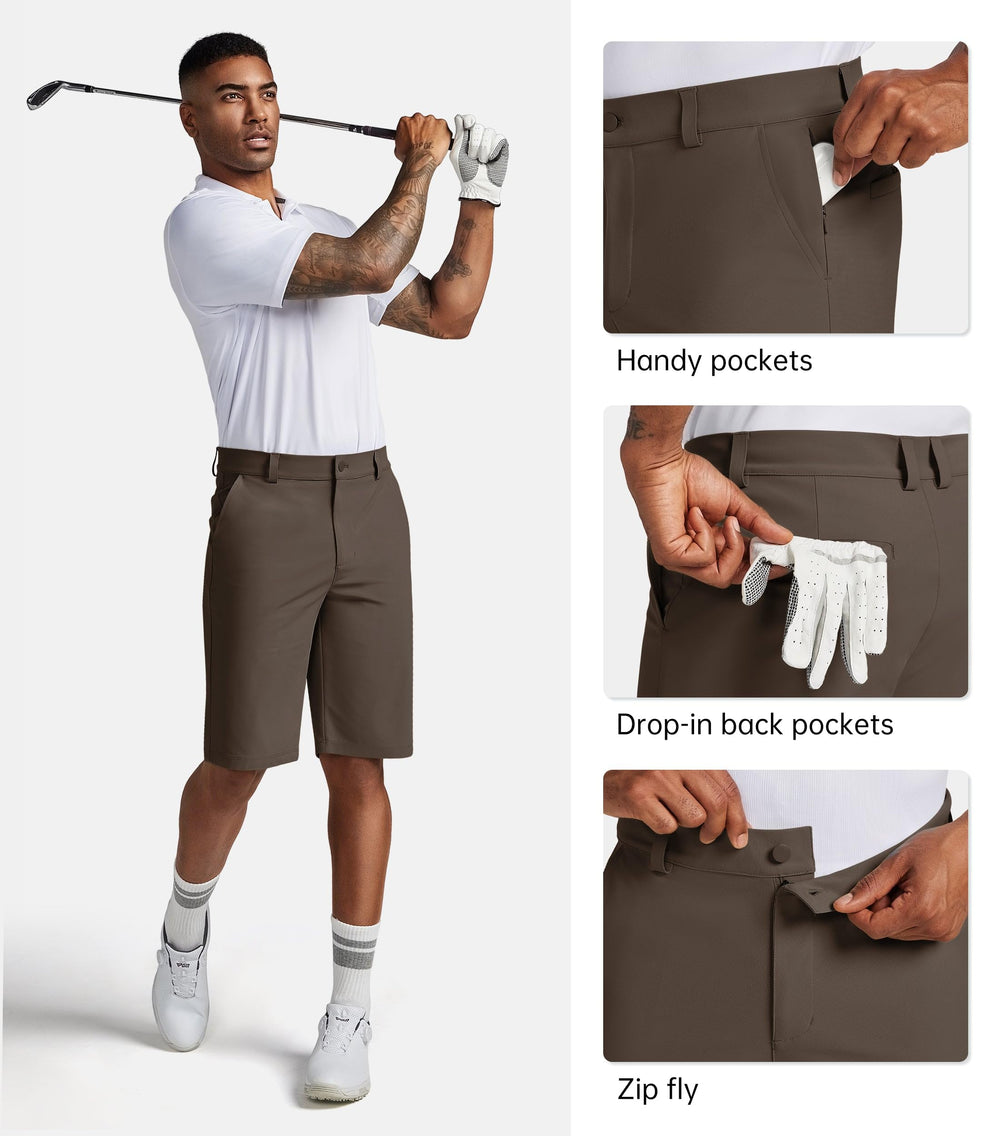 Willit men's golf shorts inseam options showing 7in, 9in, and 11in