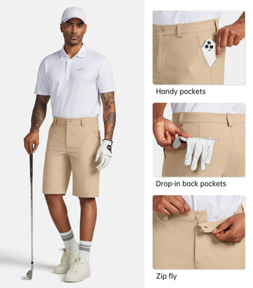 Willit shorts with UPF 50+ protection for sunny outdoor rounds