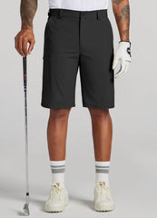 Willit men's golf shorts pockets setup showing six-pocket layout for essentials.