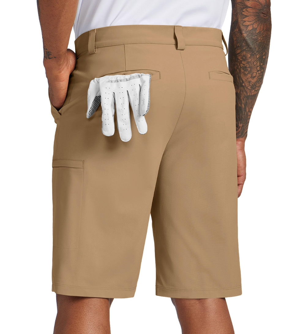 Willit men's golf shorts show a six-pocket layout to keep essentials secure.