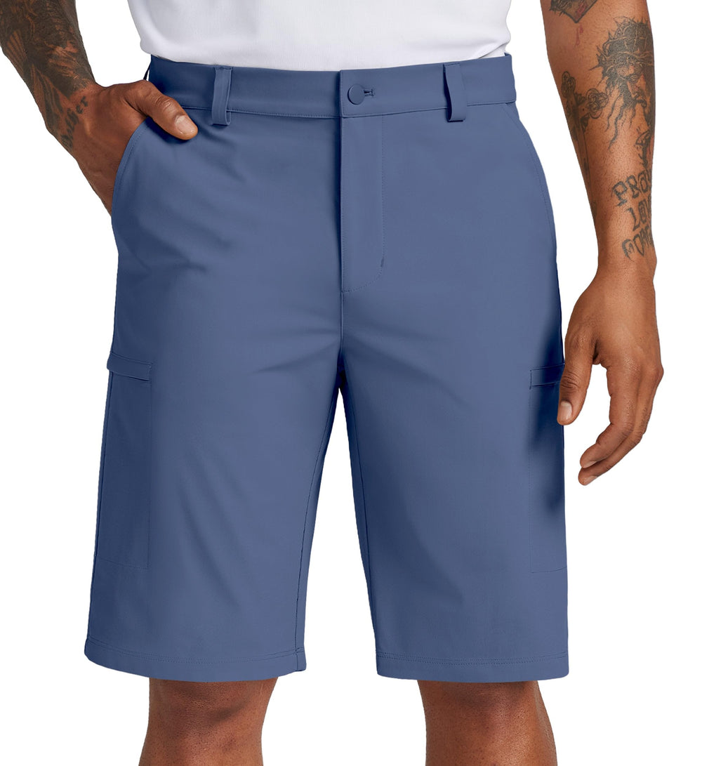 Willit men's golf shorts six pockets utility image emphasizing secure storage.