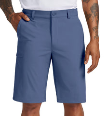 Willit men's golf shorts six pockets utility image emphasizing secure storage.