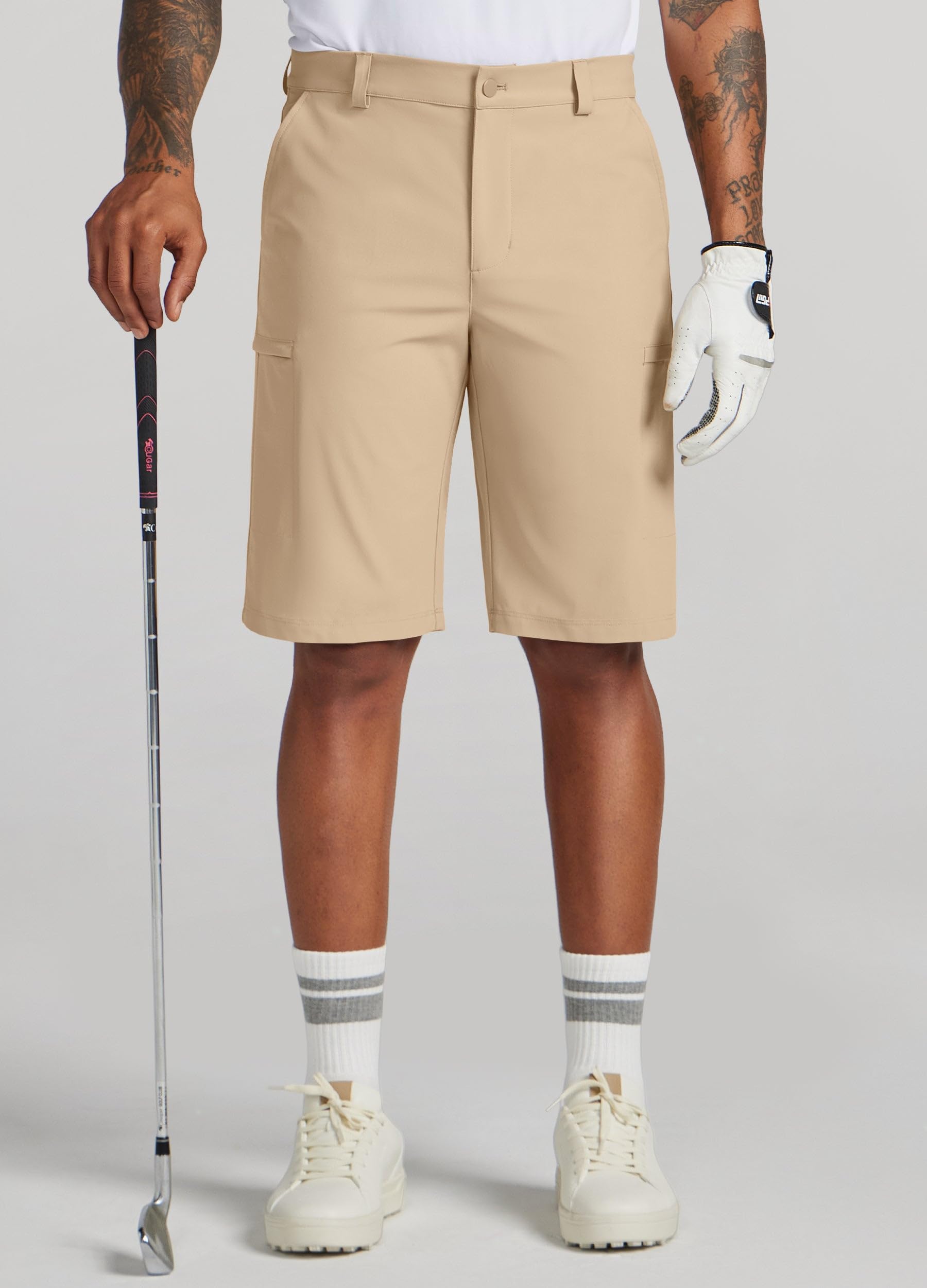 Willit shorts reveal a six-pocket design to organize golf essentials