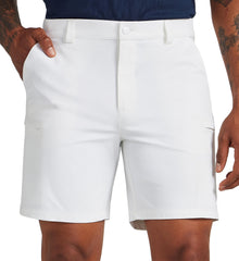 Willit mens golf shorts zip pockets illustrating secure storage during busy rounds