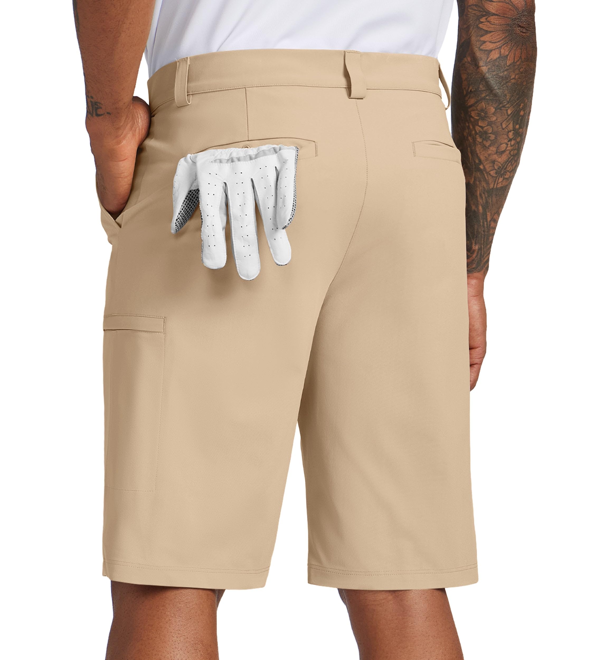 Willit shorts provide UPF 50+ sun protection for sunny rounds on the course