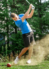 Willit men's golf shorts UPF 50+ sun protection panel
