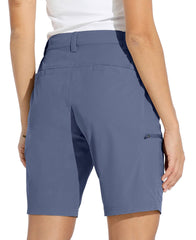 Willit hiking shorts pocket detail keeps essentials secure during hikes.