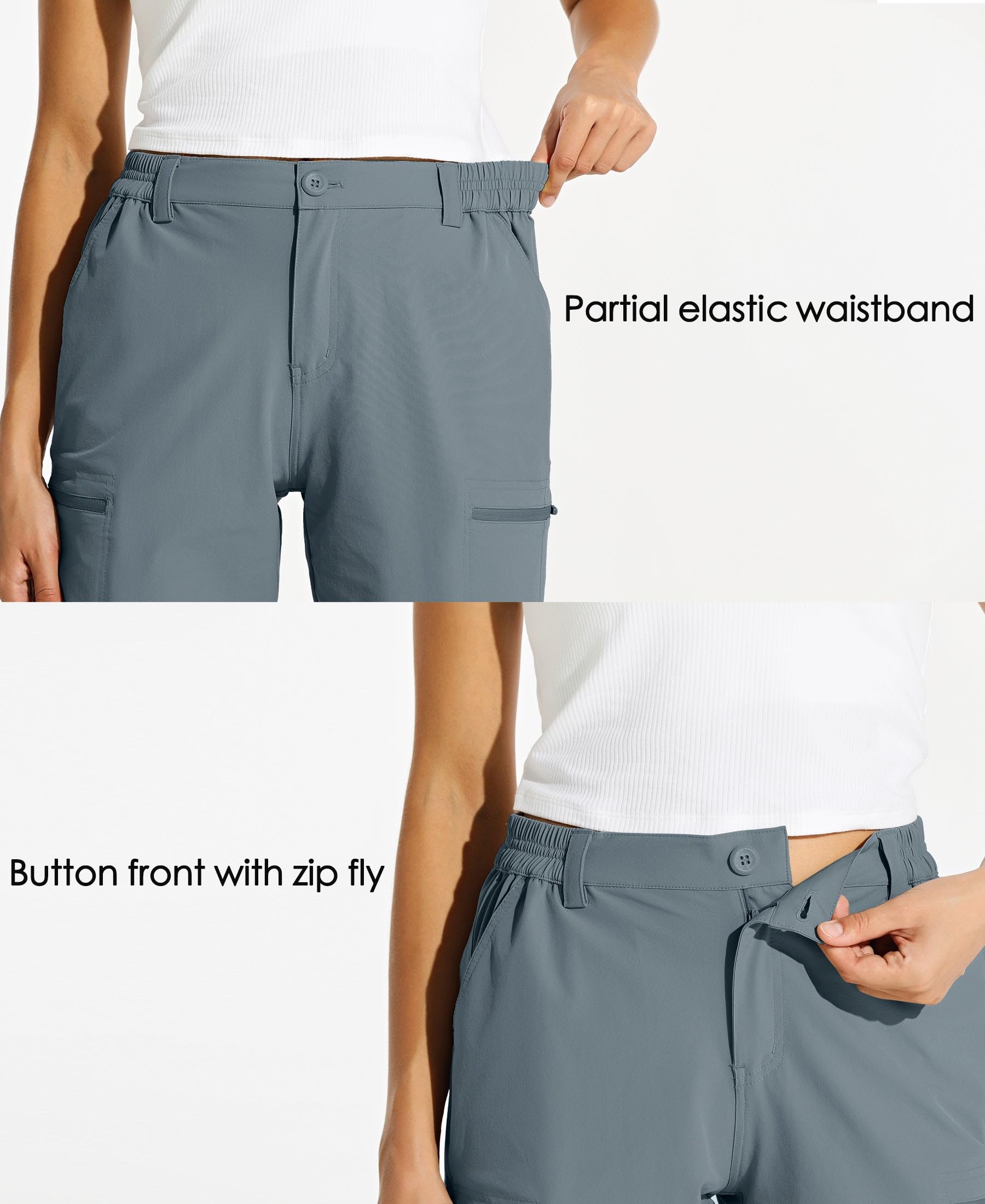 Willit shorts with DWR finish repel light rain and stains