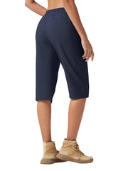 Willit women's 15in hiking shorts right zip pocket keeps essentials secure.
