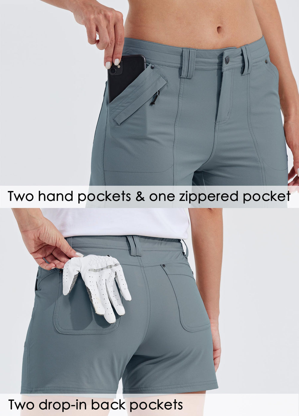Willit shorts feature a 4.5-inch inseam for freedom of movement and coverage.