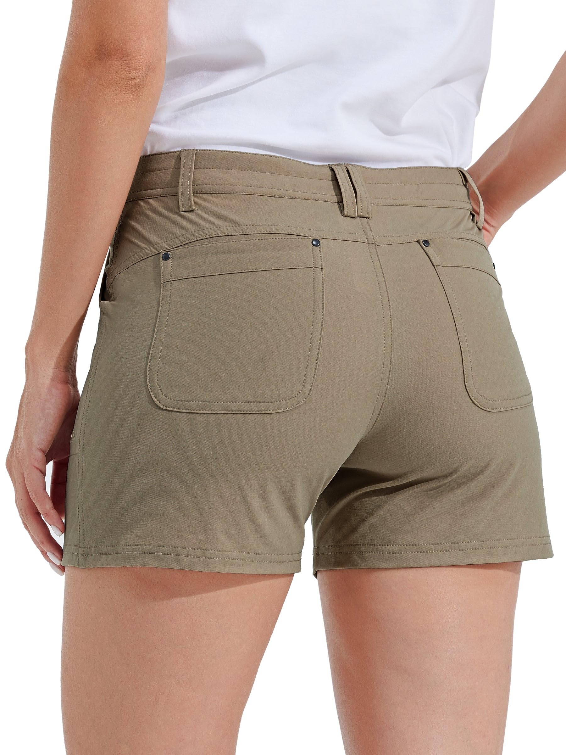 Willit shorts zippered pockets closeup demonstrates secure storage.