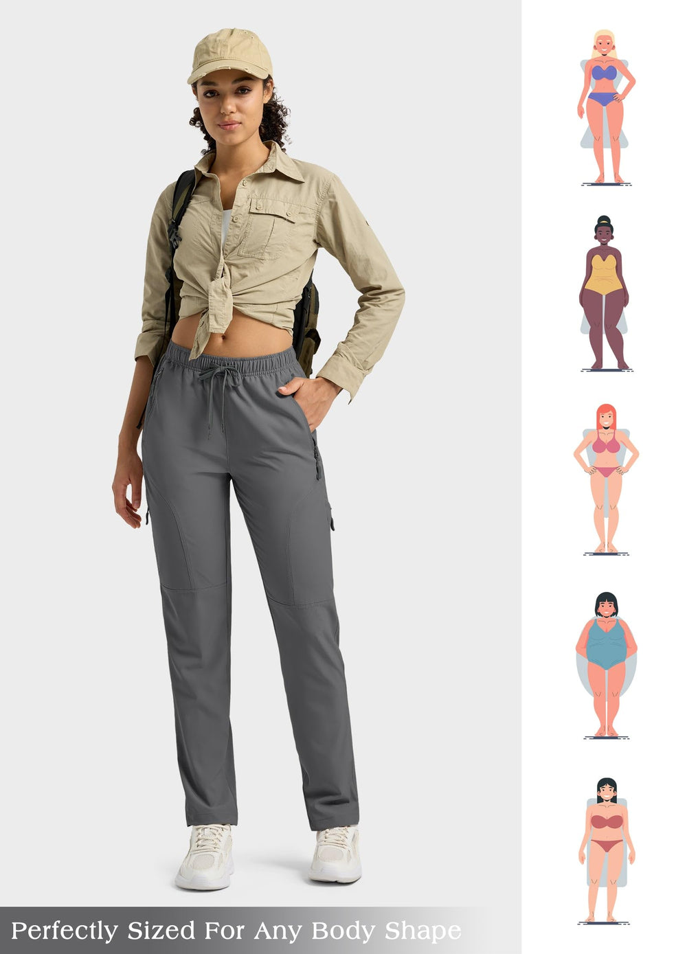 Willit cargo pants versatile design for hiking travel or golf