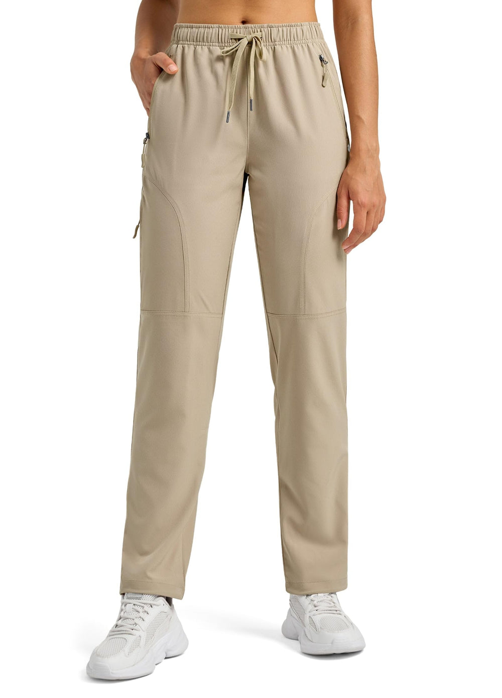 Willit hiking pants showing dual side zip pockets for secure storage