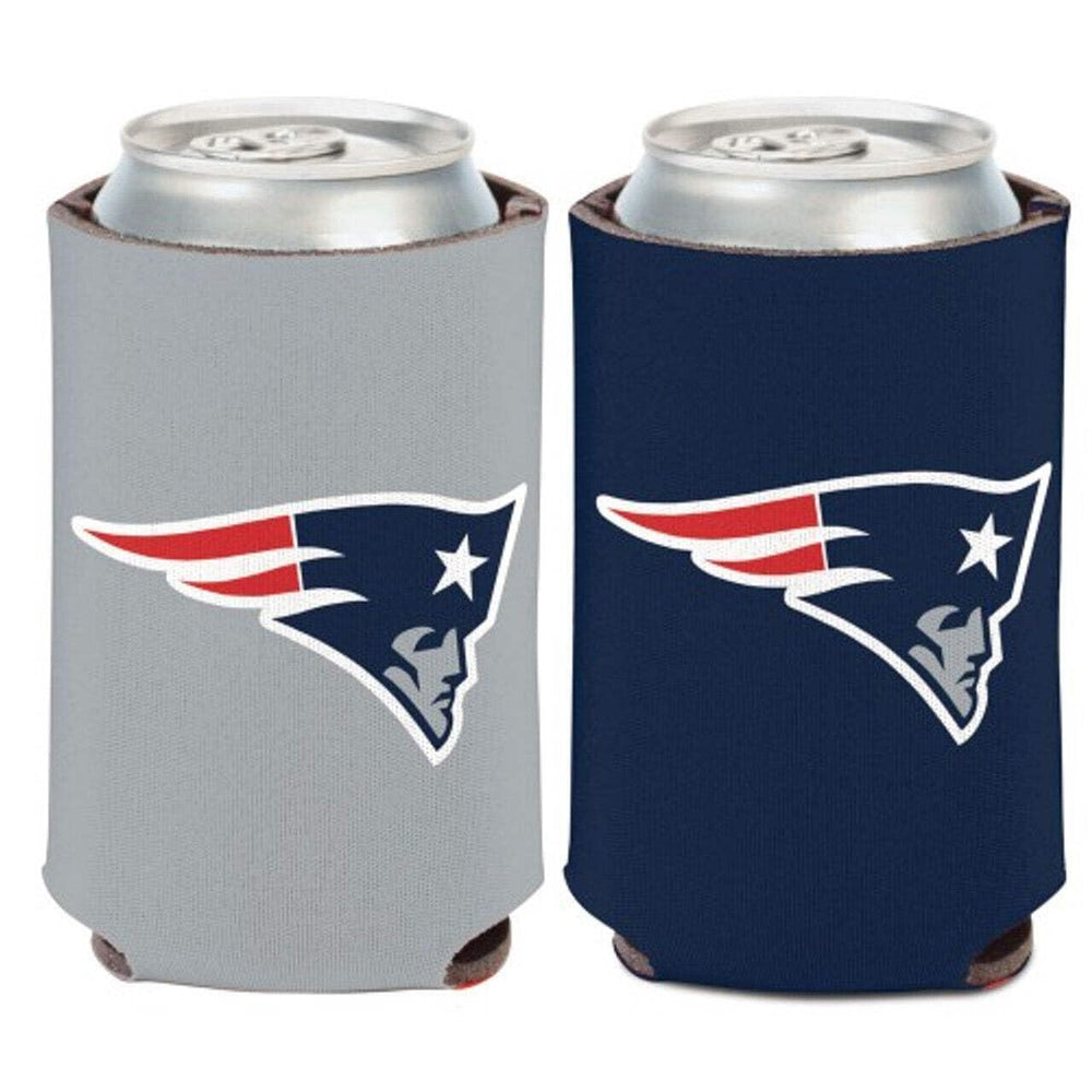 WinCraft New England Patriots logo can cooler keeps drinks cold and hands dry
