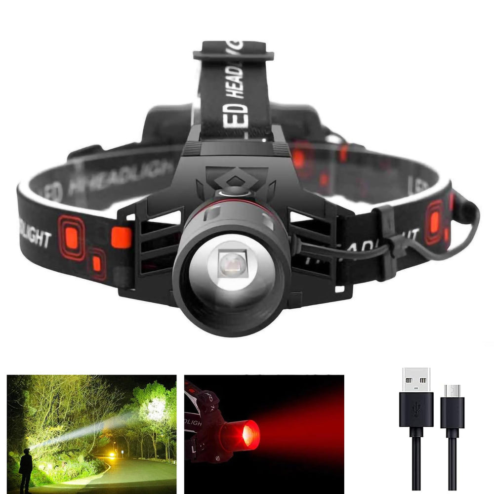WINDFIRE headlamp supports night running and camping with reliable visibility.