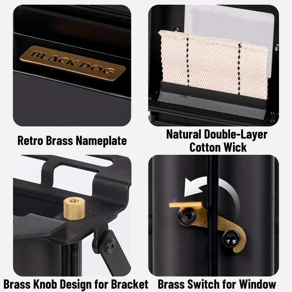 Windhike Blackdog emergency lighting in a compact form.
