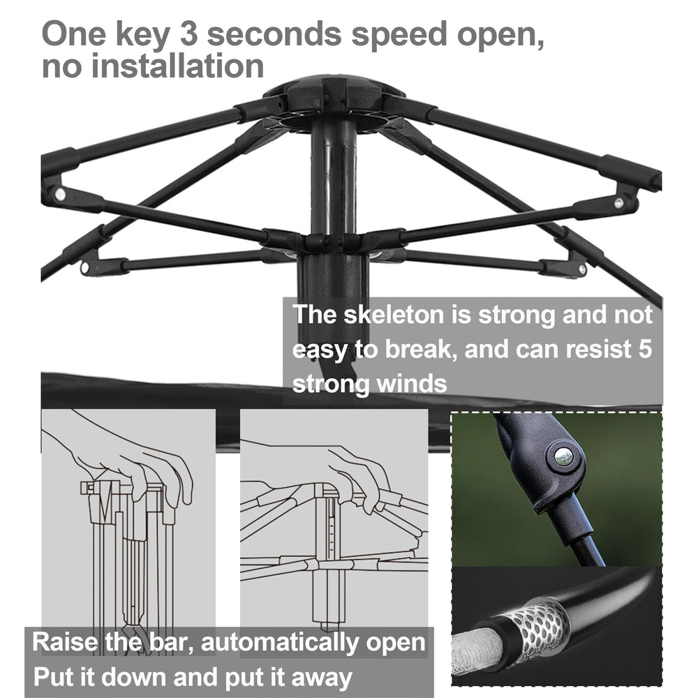 Windhike Blackdog tent includes a compact storage bag for easy organization.