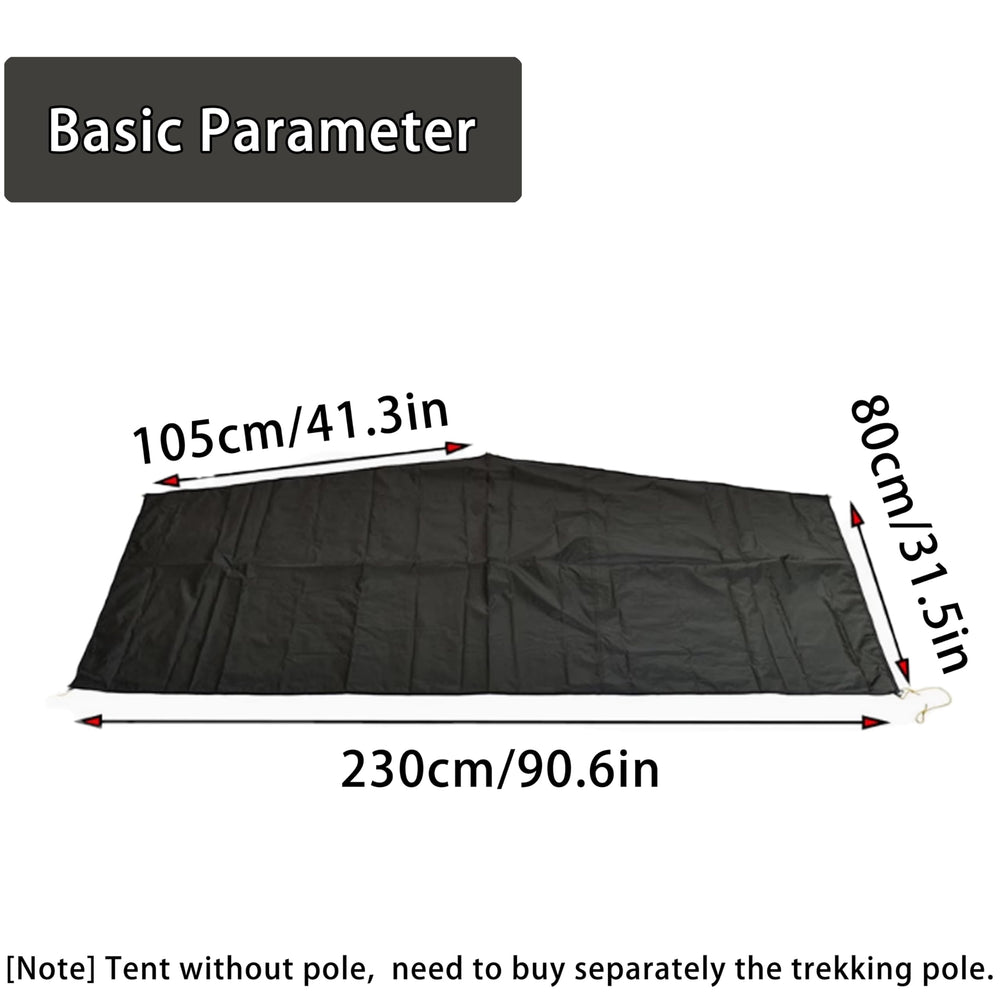 Windhike Lanshan 3-season inner tent, breathable mesh for spring and summer comfort.