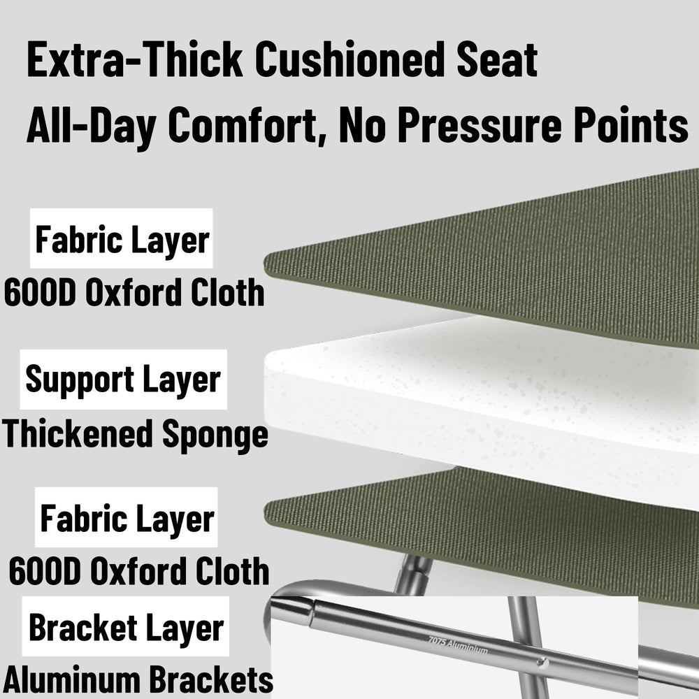 Windhike Naturehike 11-inch seat height for most adults