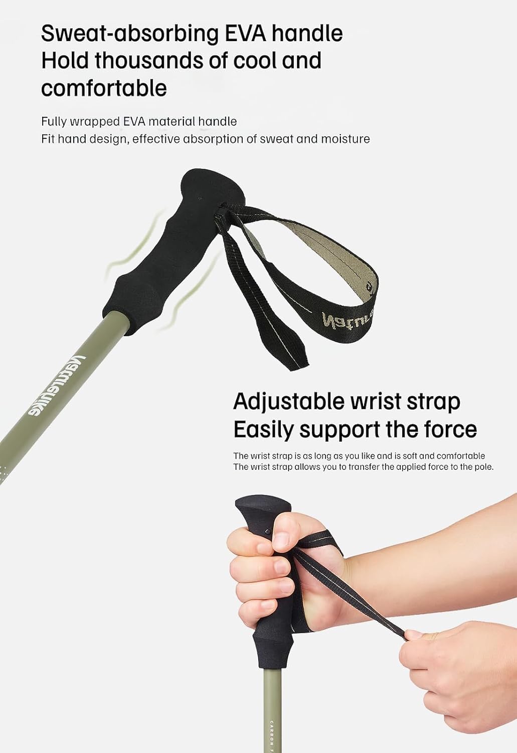 Windhike Naturehike 3K accessory set with caps and mud baskets.