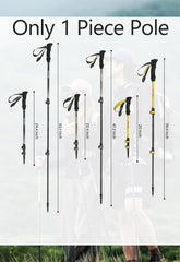 Windhike Naturehike 3K trekking poles extended for tall hikers on rugged trails.