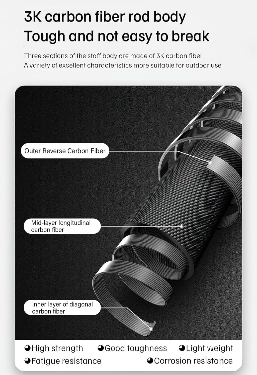 Windhike Naturehike 3K poles featuring ergonomic grips and EVA handles for comfort.
