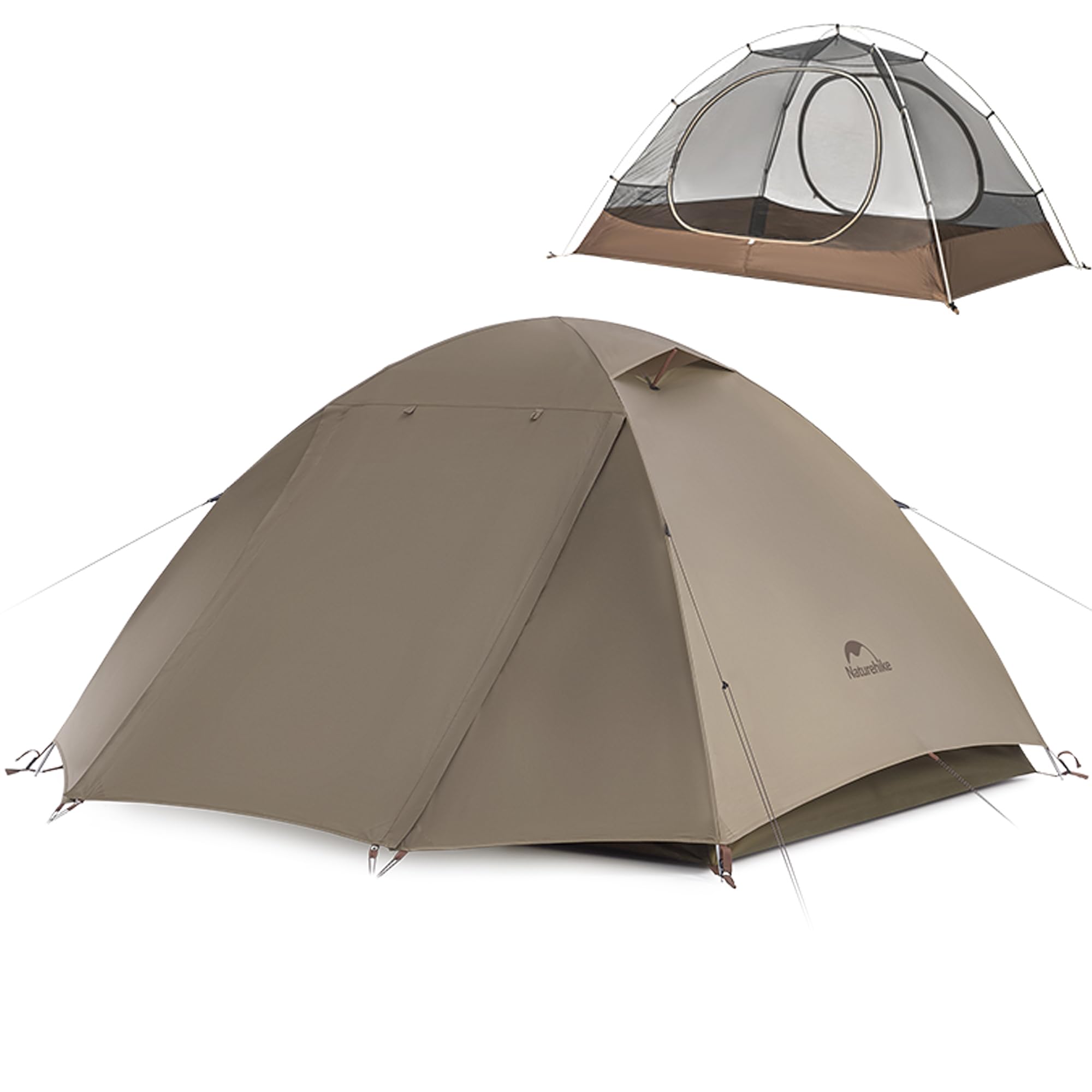 Windhike Cloud River Tent front view, lightweight shelter for hiking adventures