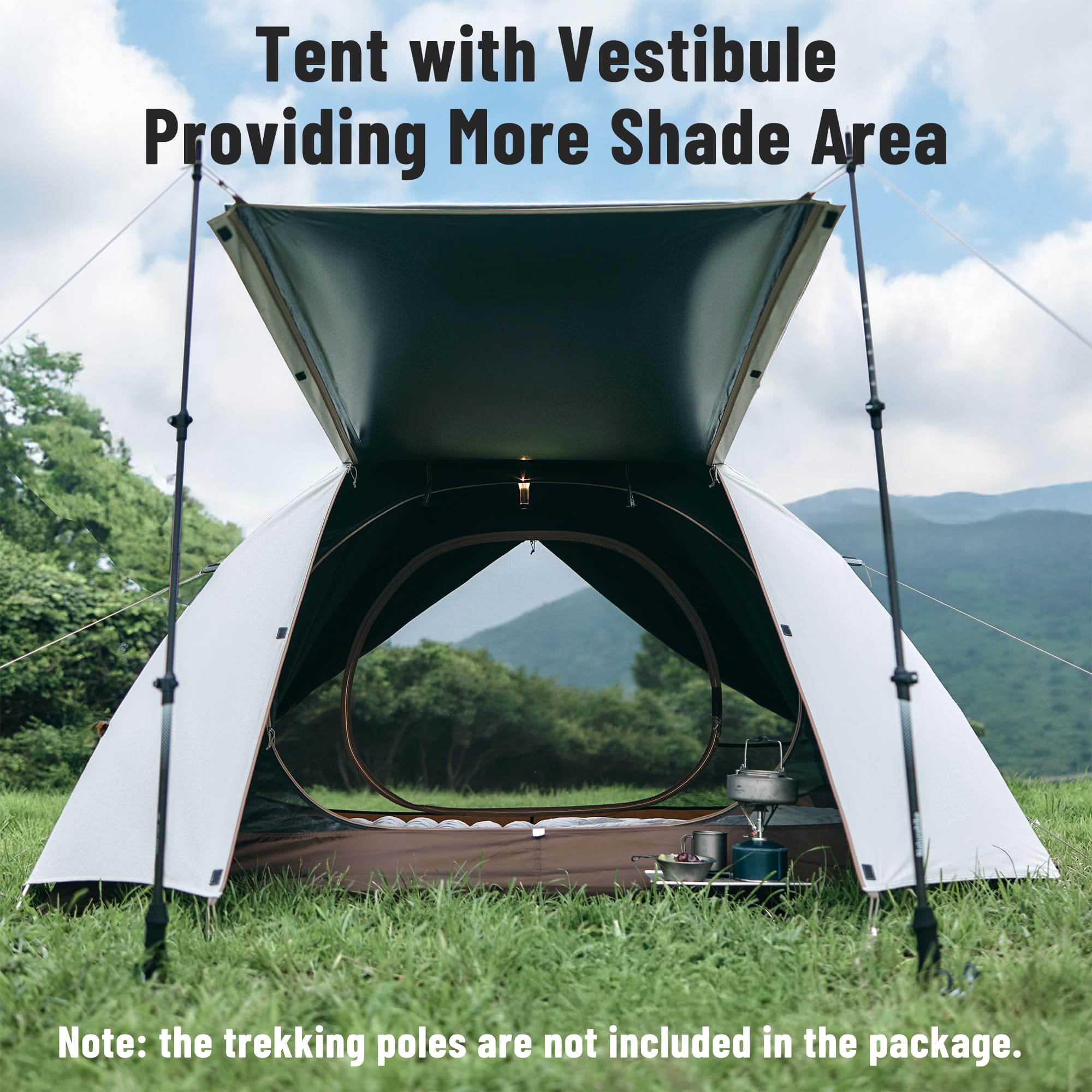 Windhike Naturehike Cloud River Tent packed size supports easy travel.