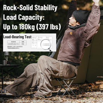 Windhike Naturehike ergonomic seat area supports comfortable sitting sessions.