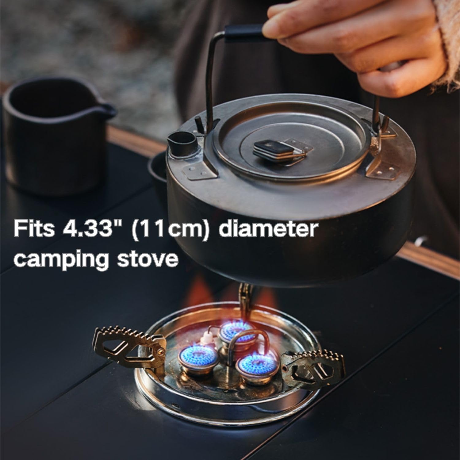 Windhike Naturehike foldable table used for outdoor picnic setup and meals